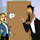 Chloe and Lucifer, characters from Netflix's Lucifer series, appear in an animated segment seen in the series' season six trailer looking very shocked.